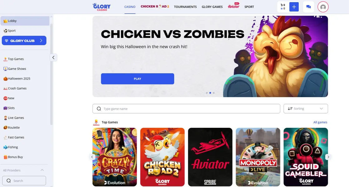 Support for Glory Casino Enthusiasts